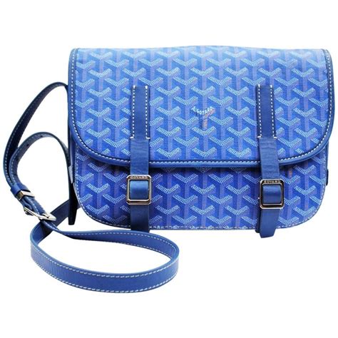 goyard blue bags|second hand blue goyard bag.